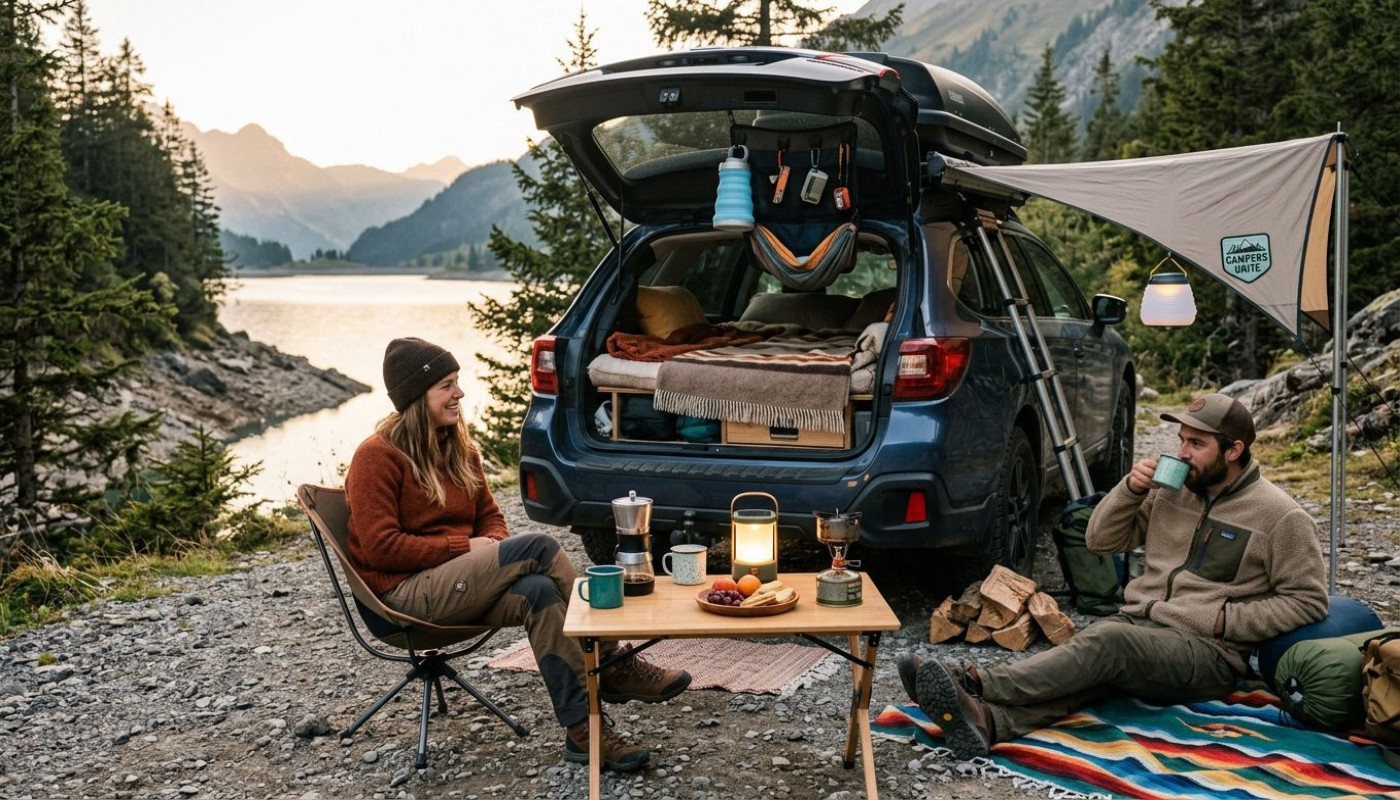 Accessoires - Des accessoires insolites pour camper avec votre voiture
